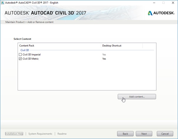 autodesk civil 3d 2017